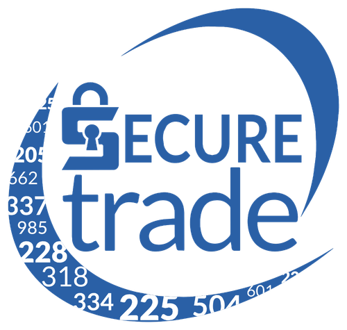 Secure Trade Blue with areas TBG Logo
